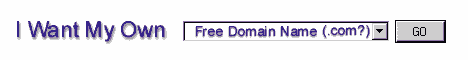 I Want a Free Domain Name